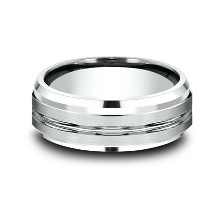 Benchmark Platinum 8mm Ring SKU CF68484PT
