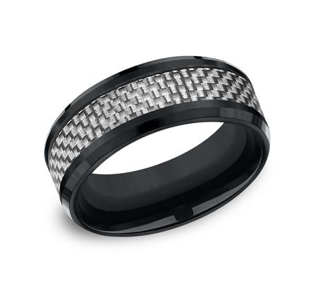 Forge Black Cobalt 8mm Ring SKU CF68901CFCC