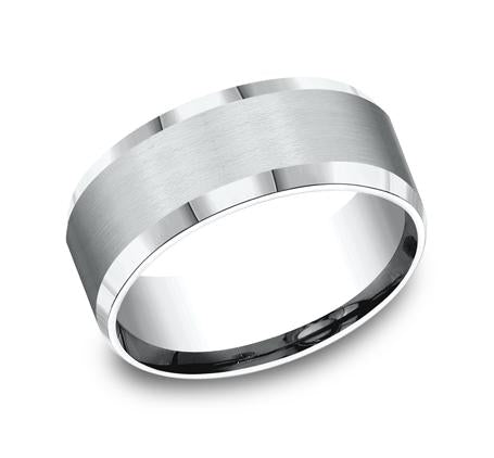 Benchmark Argentium Silver 9mm Ring SKU CF69416SV