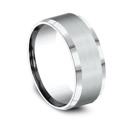 Benchmark Argentium Silver 9mm Ring SKU CF69416SV