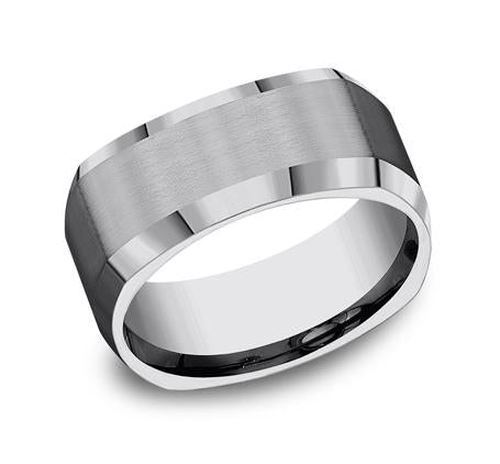 Benchmark Argentium Silver 9mm Ring SKU CF89600SV