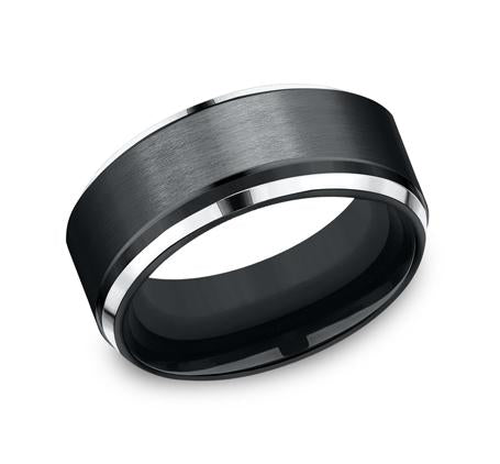 Forge Black Cobalt 9mm Ring SKU CF69486BKCC