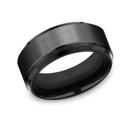 Forge Black Titanium 9mm Ring SKU CF69486BKT