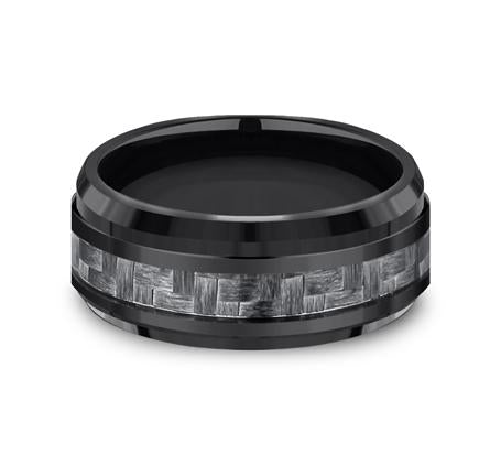 Forge Black Titanium 9mm Ring SKU CF69488CFBKT