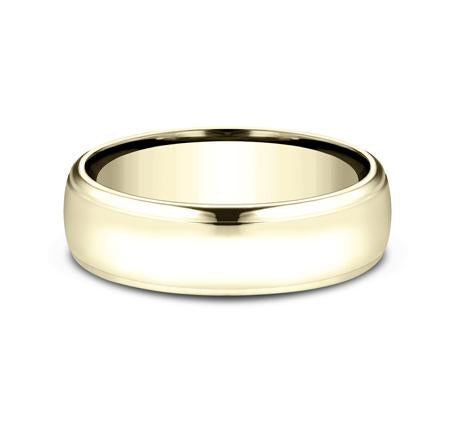 Benchmark Yellow Gold 6.5mm Ring SKU CF716540Y