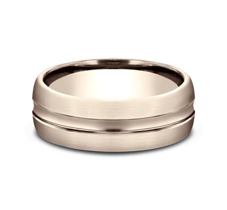Benchmark Rose Gold 7.5mm Ring SKU CF717505R