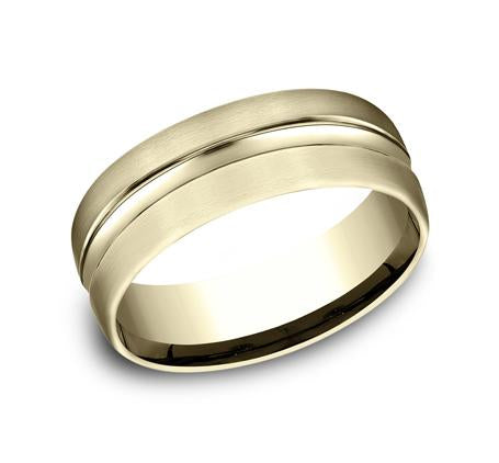 Benchmark Yellow Gold 7.5mm Ring SKU CF717505Y