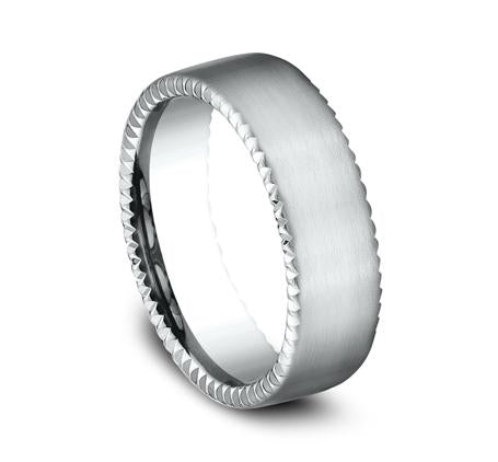 Benchmark Palladium 7.5mm Ring SKU CF717525PD