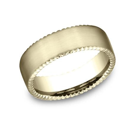 Benchmark Rose Gold 7.5mm Ring SKU CF717525R