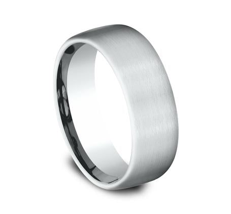 Benchmark White Gold 7.5mm Ring SKU CF717561W
