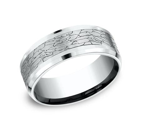 Forge Multi-Material 8mm Ring SKU CF128374BKTGTA