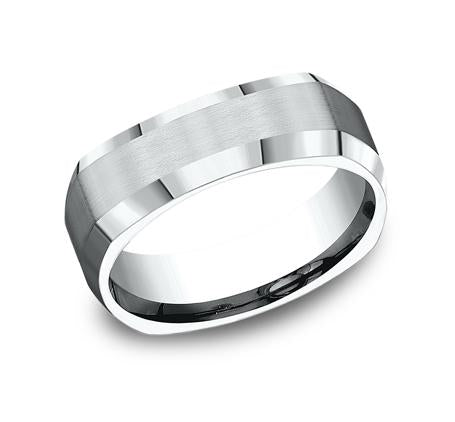 Benchmark Argentium Silver 7mm Ring SKU CF87600SV