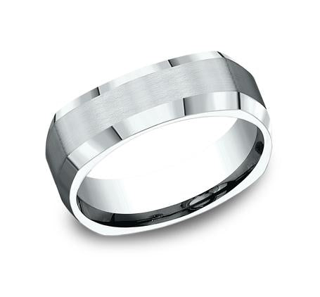 Benchmark White Gold 7mm Ring SKU CF87600W