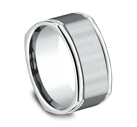 Benchmark Argentium Silver 10mm Ring SKU EUCF71002SSV