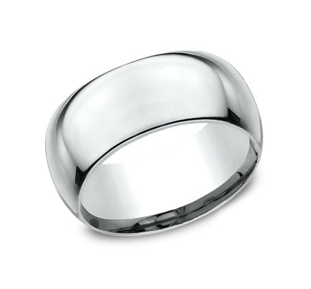 Benchmark White Gold 10mm Ring SKU HDCF1100W