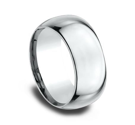 Benchmark White Gold 10mm Ring SKU HDCF1100W