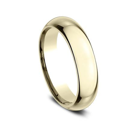 Benchmark Yellow Gold 5mm Ring SKU HDCF150Y