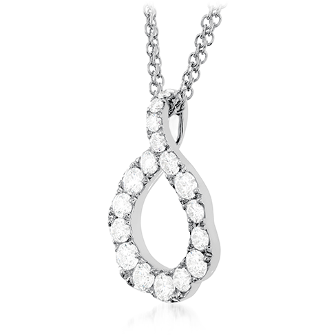 Lorelei Crescent Diamond Pendant