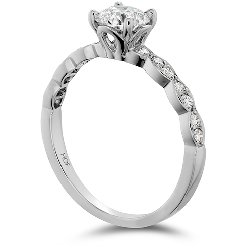Floral band 2025 engagement rings