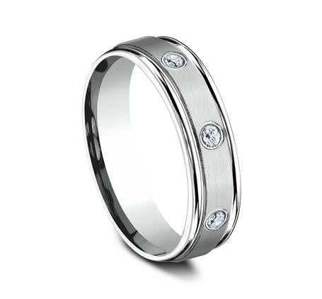 Benchmark Platinum 6mm Diamond Ring SKU RECF516140PT