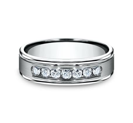 Benchmark Platinum 6mm Diamond Ring SKU RECF516516PT