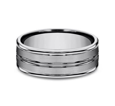 Forge Tungsten 8mm Ring SKU RECF58180TG