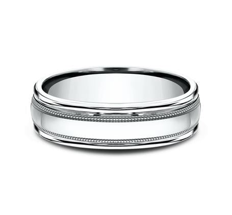 Benchmark Platinum 6mm Ring SKU RECF7601PT