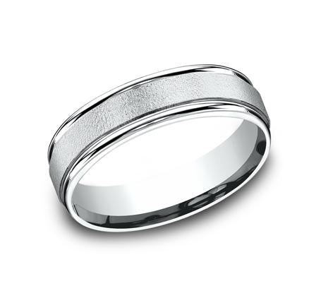 Benchmark Platinum 6mm Ring SKU RECF7602PT