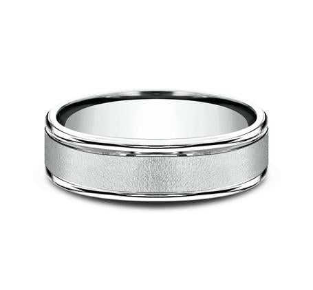 Benchmark Platinum 6mm Ring SKU RECF7602PT