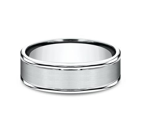 Benchmark Argentium Silver 7mm Ring SKU RECF7702SSV