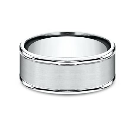 Benchmark Argentium Silver 9mm Ring SKU RECF7902SSV