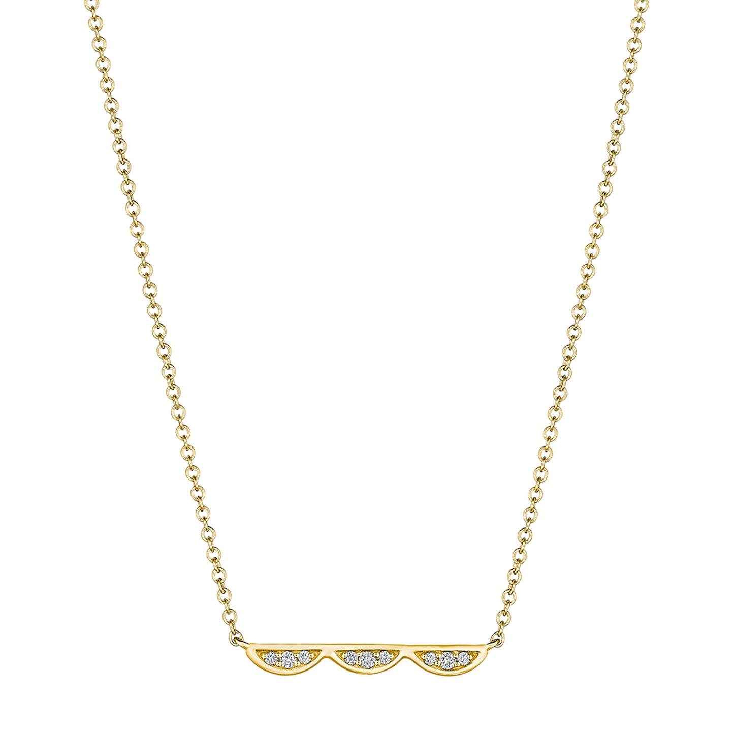 Crescent Bar Necklace # SN248