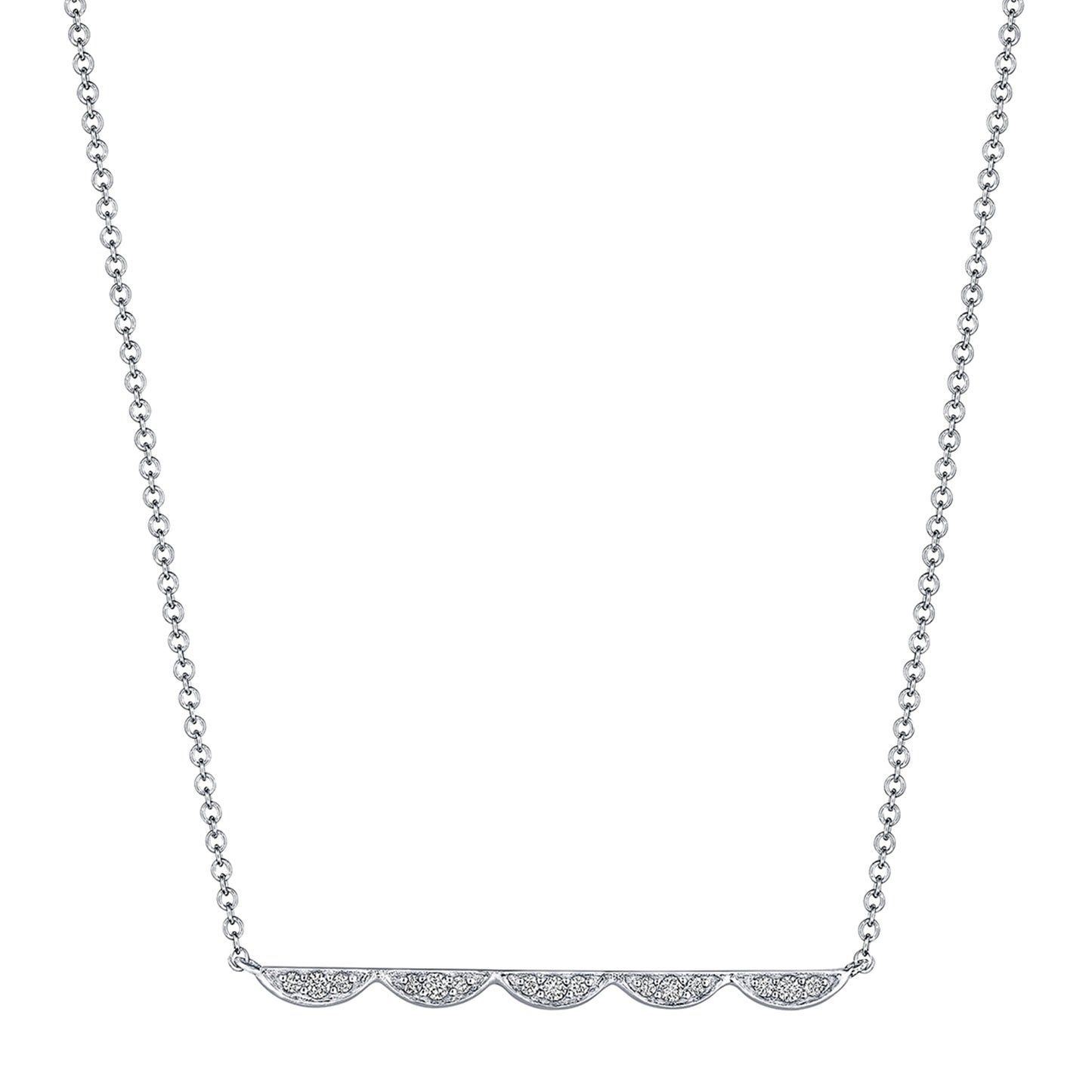 Crescent Bar Necklace # SN249