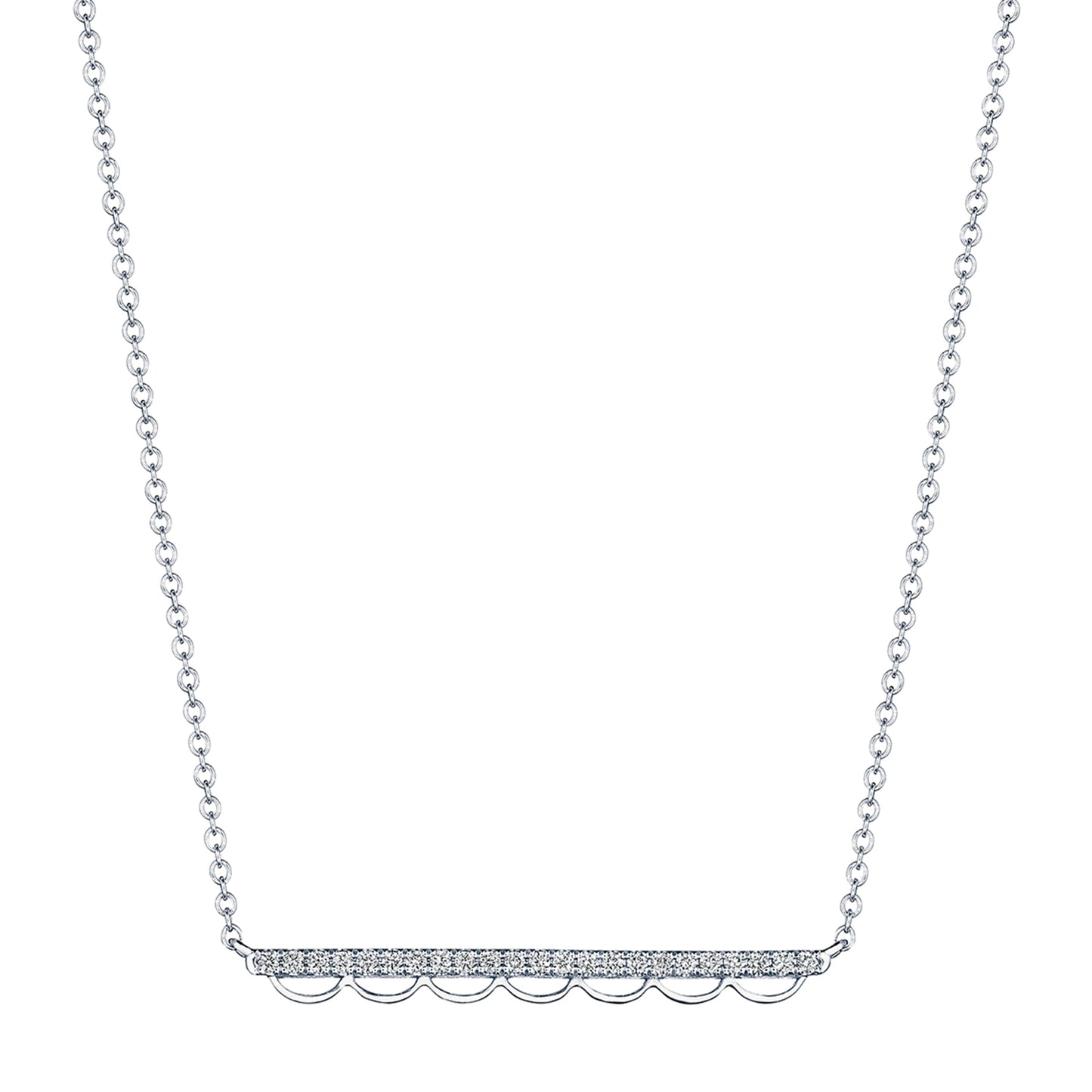 Crescent Bar Necklace # SN251