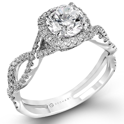 Zeghani Engagement Ring - #ZR629