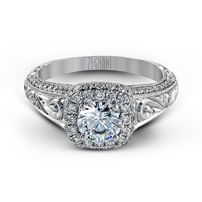 Zeghani Engagement Ring - #ZR941 – Harling's Jewellers