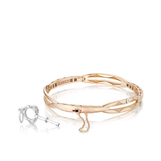 Promise Bracelet #SB177P 18K Rose Gold